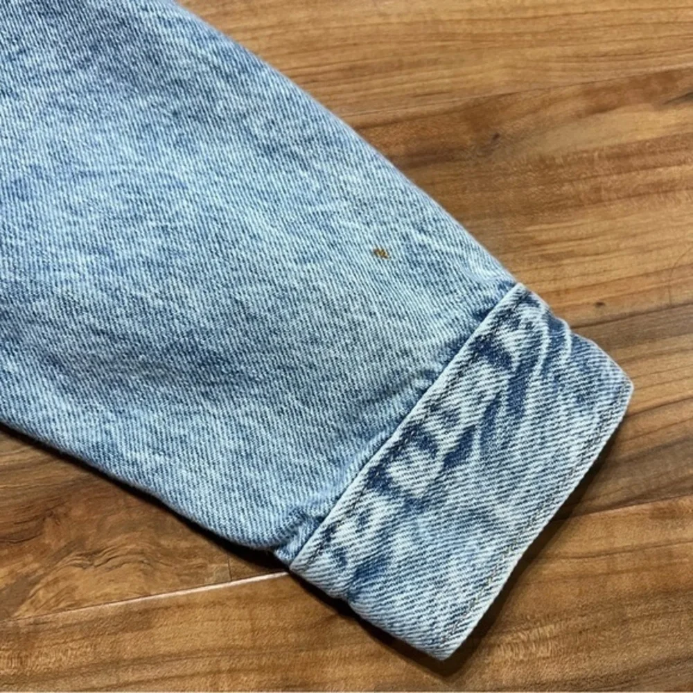 GAP Denim Jean Jacket Girls Medium / 8 Trendy‎ Denim Acid Wash
